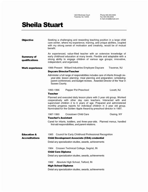 pin   resume examples