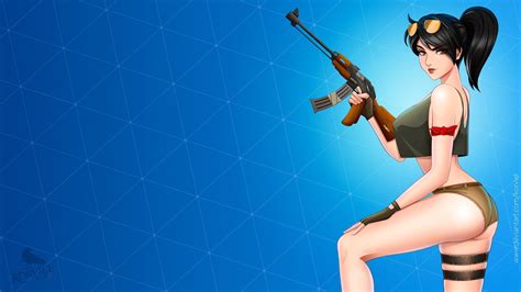 free download cute and sexy fortnite background by korviel