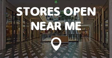 stores open   points