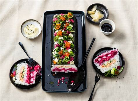 sushi cake recept allerhande albert heijn
