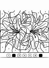 Coloriage Magique Imprimer Dessin 6eme Coloriages Colorier Color Number Coloring Pages Printable Numbers Hard Online Lily Adults sketch template