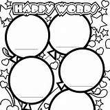 Coloring Pages Violence Domestic Words Kids Happy Printables Printable Imom Cute Getdrawings Positive Getcolorings sketch template