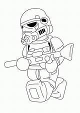 Stormtrooper Coloringsky Colorironline sketch template