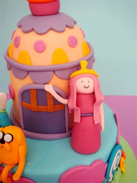 Butter Hearts Sugar Adventure Time Birthday Cake