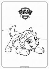 Paw Everest Coloringoo sketch template