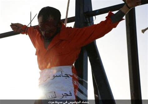 Disabled Isis Murderer Crucifies One Of Three ‘spies’ Killed In Libya