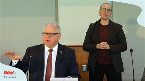 minnesota governor tim walz march  coronavirus briefing transcript rev blog