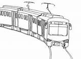Zug Bahn Ausmalbild Treno Eisenbahn Malvorlagen Stadtbahn Kolorowanka Ausdrucken Tramwaj Supercoloring Urbano Dibujo Everfreecoloring Züge sketch template