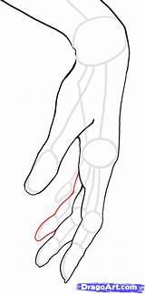 Wrist Dragoart Lernen Bent Template Finger Yr Anfänger Figuren Realistisch Base Anatomy Gesture Guided sketch template