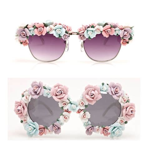 Chelsea S Style Tips Flower Sunglasses