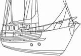 Coloring Boat Pages Motorsailer Transport Printable Boats Supercoloring Categories Public sketch template