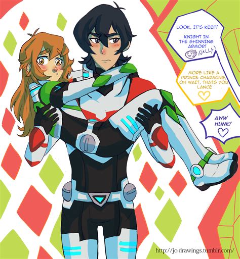 Keith Carrying Pidge In His Arms With Paladins S Comments From Voltron