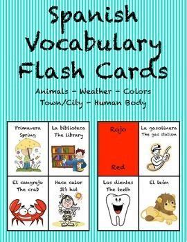 students  love learning spanish  gamesthese cards
