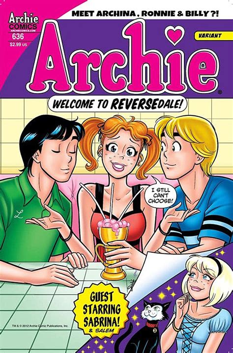 archie or archina gets magically gender swapped in
