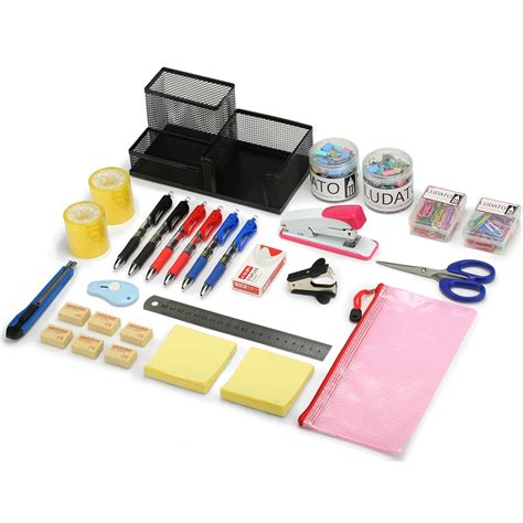 buy  piece office supplies set office stationery setdesk accessory