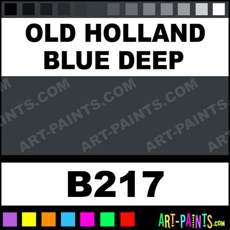 holland blue deep classic watercolor paints   holland