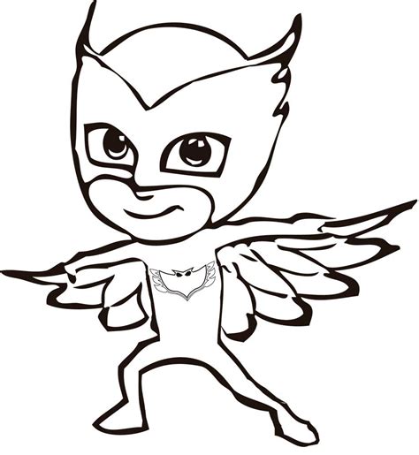 pj masks coloring pages coloring home