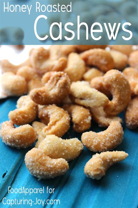 easy honey roasted cashews recipe food apparel