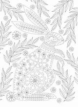 Rabbit Coloriage Adulte Coloriages Lapin sketch template