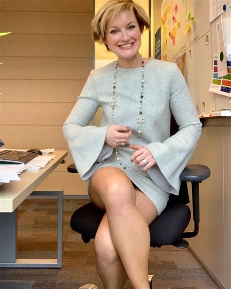 Dutch Mature Katrin In Nylon High Boots And Short Dress 35 Bilder