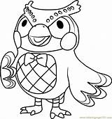 Crossing Animal Coloring Blathers Pages Colouring Animals Printable Coloringpages101 Animalcrossing Color Getdrawings Getcolorings sketch template