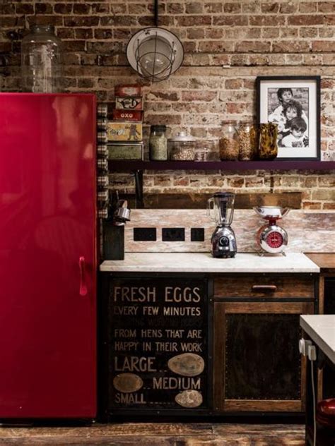 stunning red kitchen design  decorating ideas