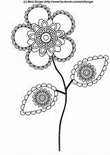 Plotter Blume Plotten Pinnwand Auswählen sketch template