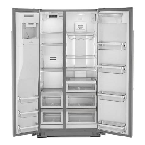 kitchenaid krschps     cu ft side  side refrigerator  stainless steel