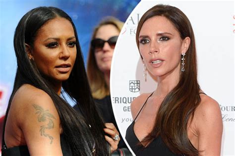 victoria beckham doesn t wannabe friends with spice girl mel b daily star