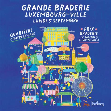 bienvenue  la grande braderie de luxembourg ville lundi  septembre luxtramlu