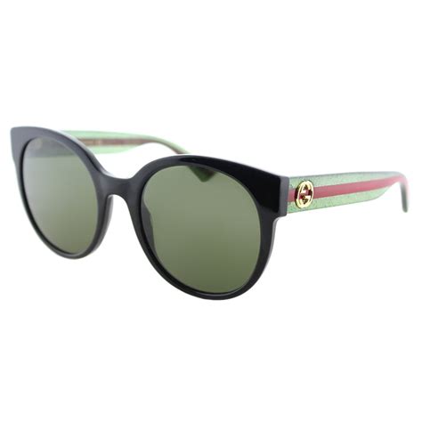 gucci gucci gg0035s 002 women s round sunglasses