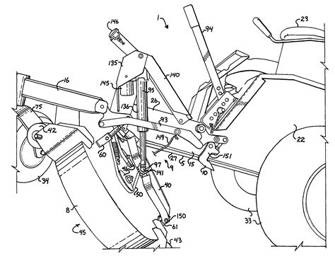 patent  device  height adjusting  swinging  mower deck google patents