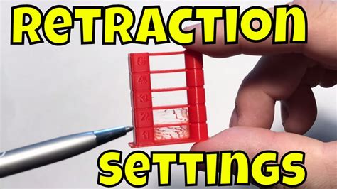 calibrate perfect retraction settings   cura  plug  youtube