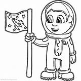 Astronaut Xcolorings Planets 105k sketch template