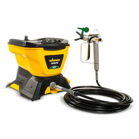 wagner  control pro  power tank paint sprayer high efficiency airless
