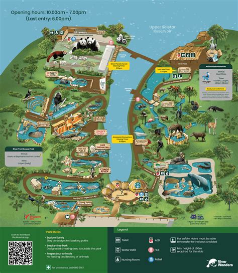 park map river wonders