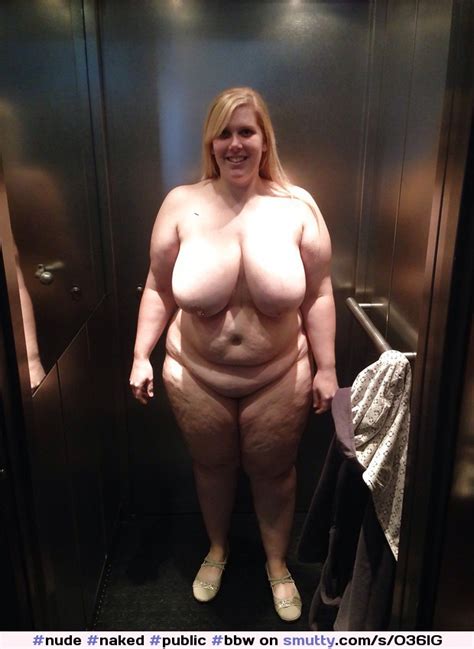 Nude Naked Public Bbw Elevator
