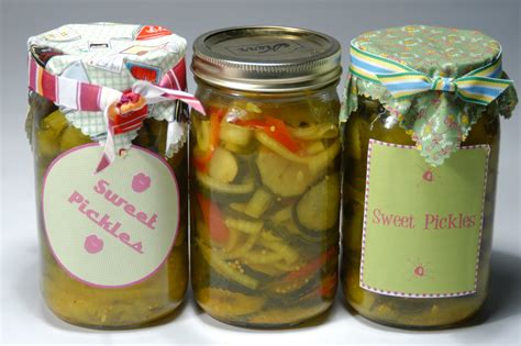 cathie filian homemade sweet pickles