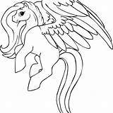 Pegasus Coloring Pages Pony Little Kids Beautiful Print Colouring Color Pegas Printable Drawing Adults Animals Drawings Horse Getcolorings Netart Choose sketch template