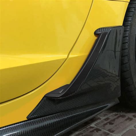 corvette  style brake scoop carbon fiber  stingray