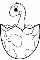 Dinosaur Coloring Pages Baby Print Year Olds sketch template