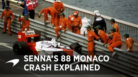 Ayrton Senna S 1988 Monaco Gp Crash Conspiracies Youtube