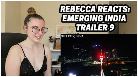 rebecca reacts emerging india trailer  indias epic drone shots youtube
