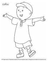 Caillou Coloring Pages Sheets Print Coloringlibrary sketch template