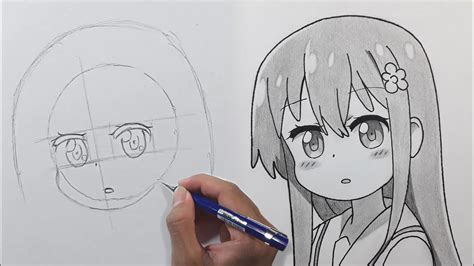 cara menggambar anime untuk pemula how to draw anime youtube