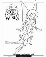Tinkerbell Periwinkle Iridessa Fairies Vidia Silvermist Wings Tinker Bell Ausmalbilder sketch template