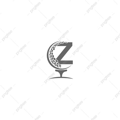 文字zとゴルフボールのアイコンのロゴデザインイラストイラスト画像とpngフリー素材透過の無料ダウンロード Pngtree