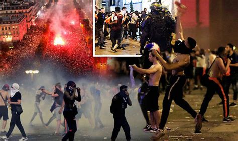 France World Cup Violence Erupts 2 Dead As Riots Break