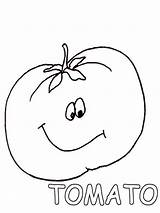 Coloring Tomato Pages Tomatoes Color Print Vegetables Getdrawings Drawing Bright Colors Favorite Choose Kids sketch template