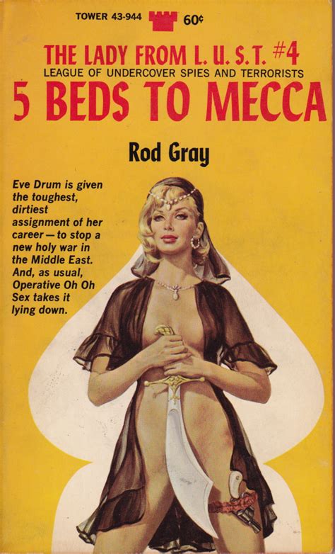 5 beds to mecca the lady from l u s t 4 pulp covers
